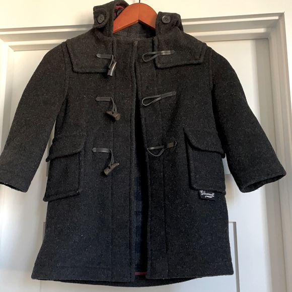 Dark gray Gloverall duffle coats - Picture 1 of 8